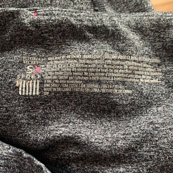 Victoria’s Secret heather gray high rise Knockout tight leggings, small - Picture 4 of 6